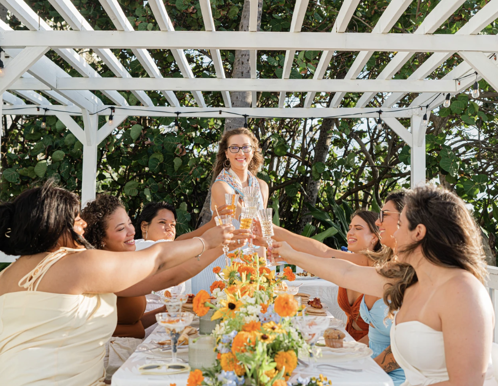 Outdoor wedding venue